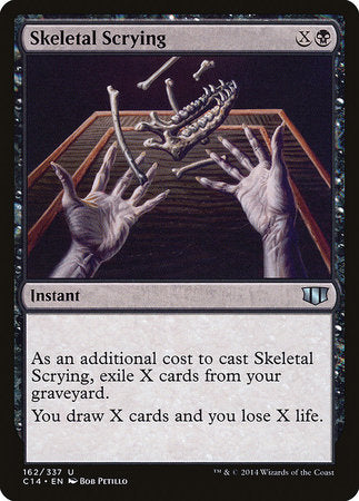 Skeletal Scrying [Commander 2014] | Rook's Games and More