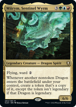 Miirym, Sentinel Wyrm [Commander Legends: Battle for Baldur's Gate] | Rook's Games and More