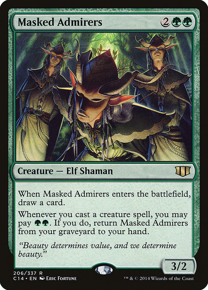 Masked Admirers [Commander 2014] | Rook's Games and More