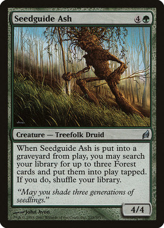 Seedguide Ash [Lorwyn] | Rook's Games and More