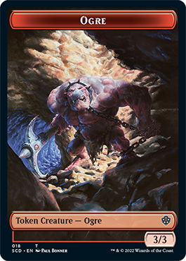 Ogre // Zombie Double-Sided Token [Starter Commander Decks] | Rook's Games and More