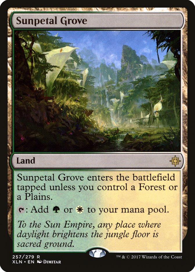 Sunpetal Grove [Ixalan] | Rook's Games and More