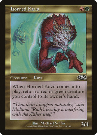 Horned Kavu [Planeshift] | Rook's Games and More