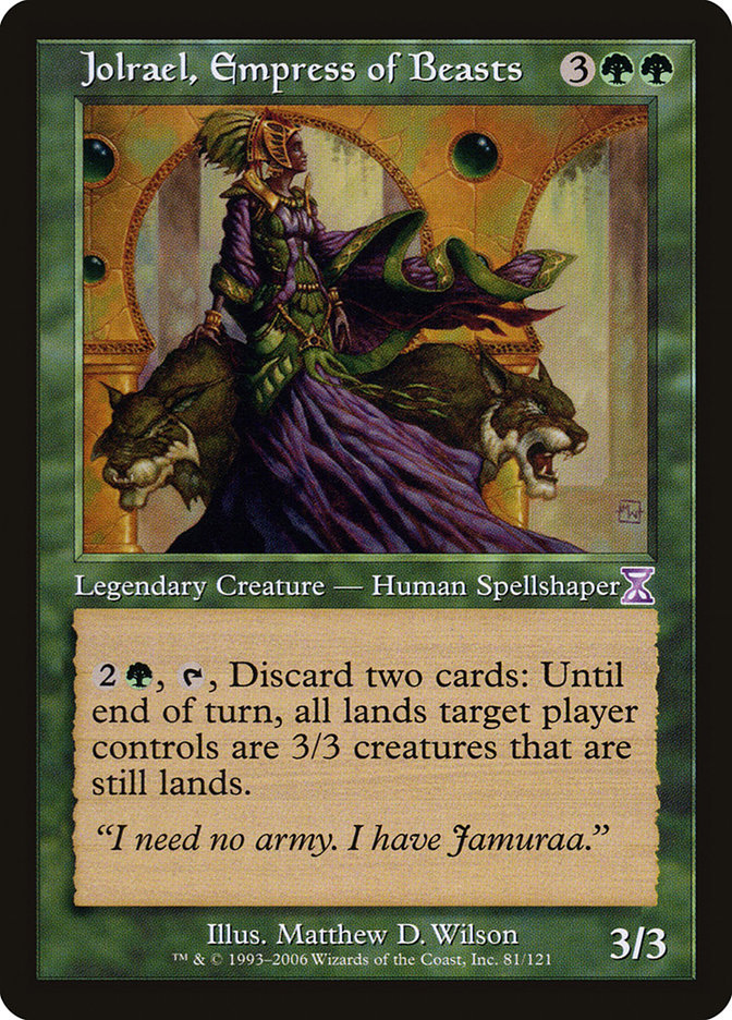 Jolrael, Empress of Beasts [Time Spiral Timeshifted] | Rook's Games and More