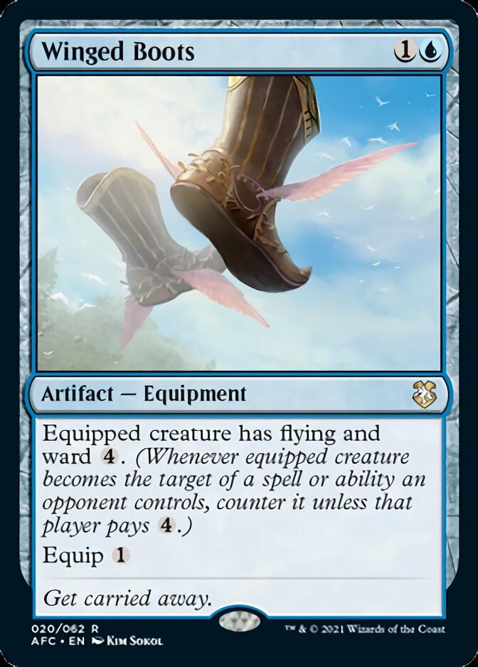 Winged Boots [Dungeons & Dragons: Adventures in the Forgotten Realms Commander] | Rook's Games and More