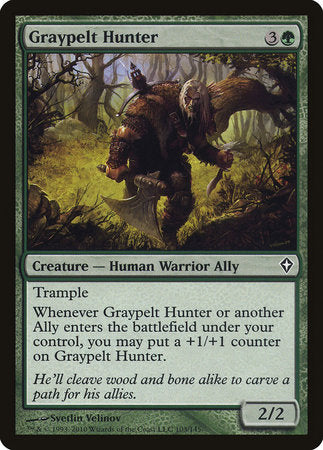 Graypelt Hunter [Worldwake] | Rook's Games and More