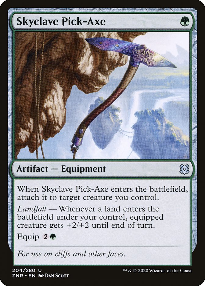 Skyclave Pick-Axe [Zendikar Rising] | Rook's Games and More