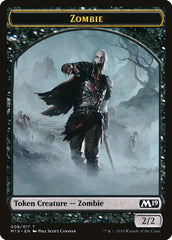 Zombie Token [Core Set 2019 Tokens]