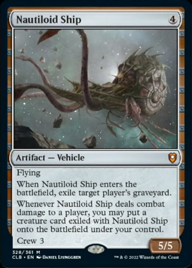 Nautiloid Ship [Commander Legends: Battle for Baldur's Gate] | Rook's Games and More