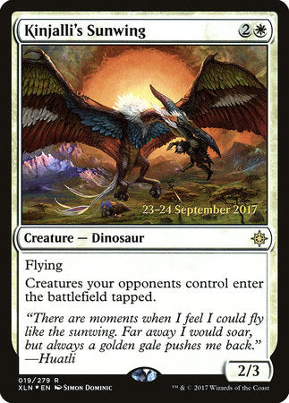 Kinjalli's Sunwing [Ixalan Promos] | Rook's Games and More
