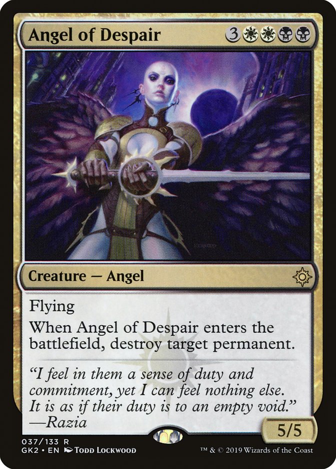 Angel of Despair [Ravnica Allegiance Guild Kit] | Rook's Games and More