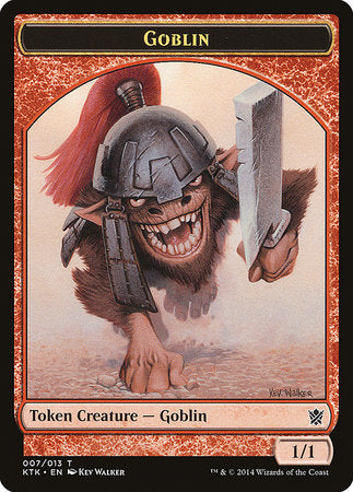 Goblin Token [Khans of Tarkir Tokens] | Rook's Games and More