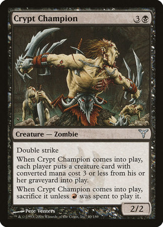 Crypt Champion [Dissension] | Rook's Games and More