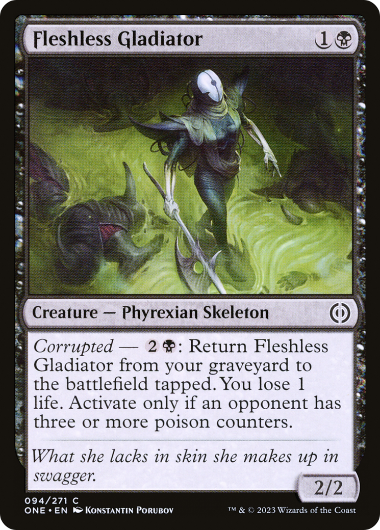 Fleshless Gladiator [Phyrexia: All Will Be One] | Rook's Games and More