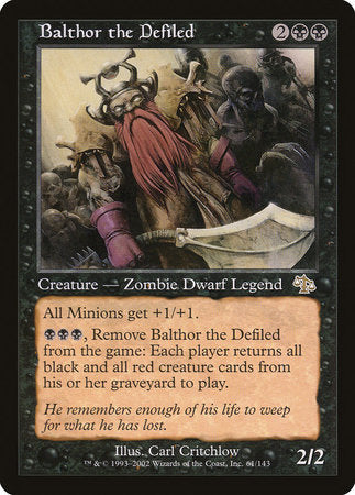 Balthor the Defiled [Judgment] | Rook's Games and More