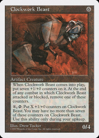 Clockwork Beast [Fifth Edition] | Rook's Games and More