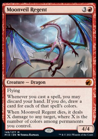 Moonveil Regent (Promo Pack) [Innistrad: Midnight Hunt Promos] | Rook's Games and More