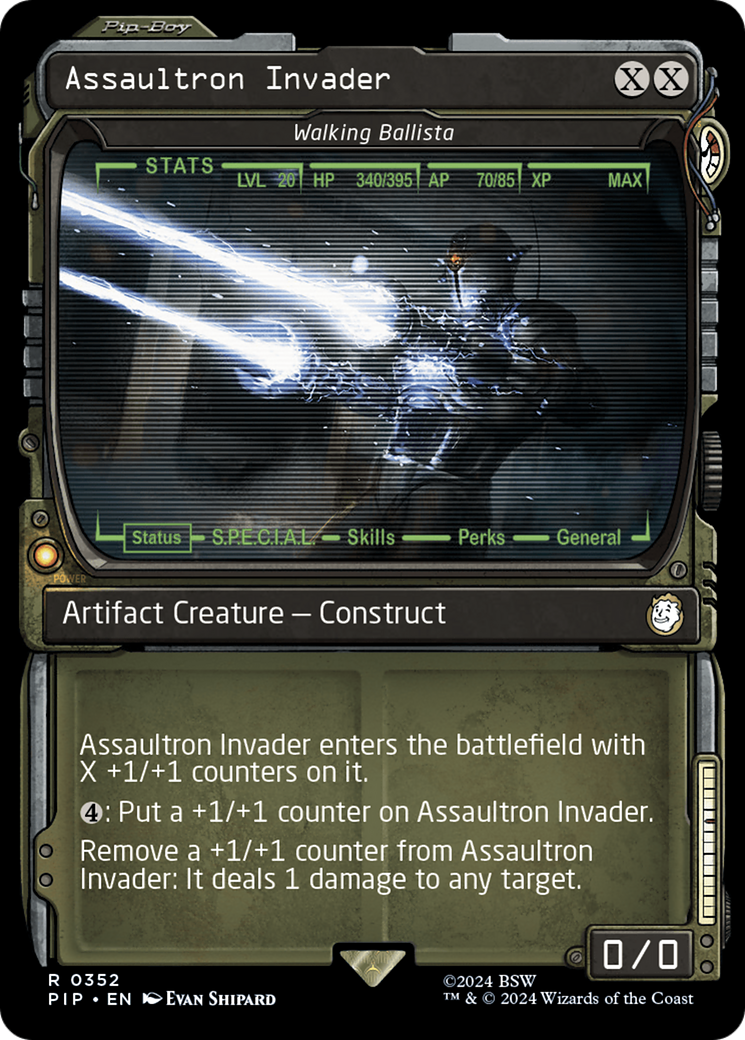 Assaultron Invader - Walking Ballista (Showcase) [Fallout] | Rook's Games and More