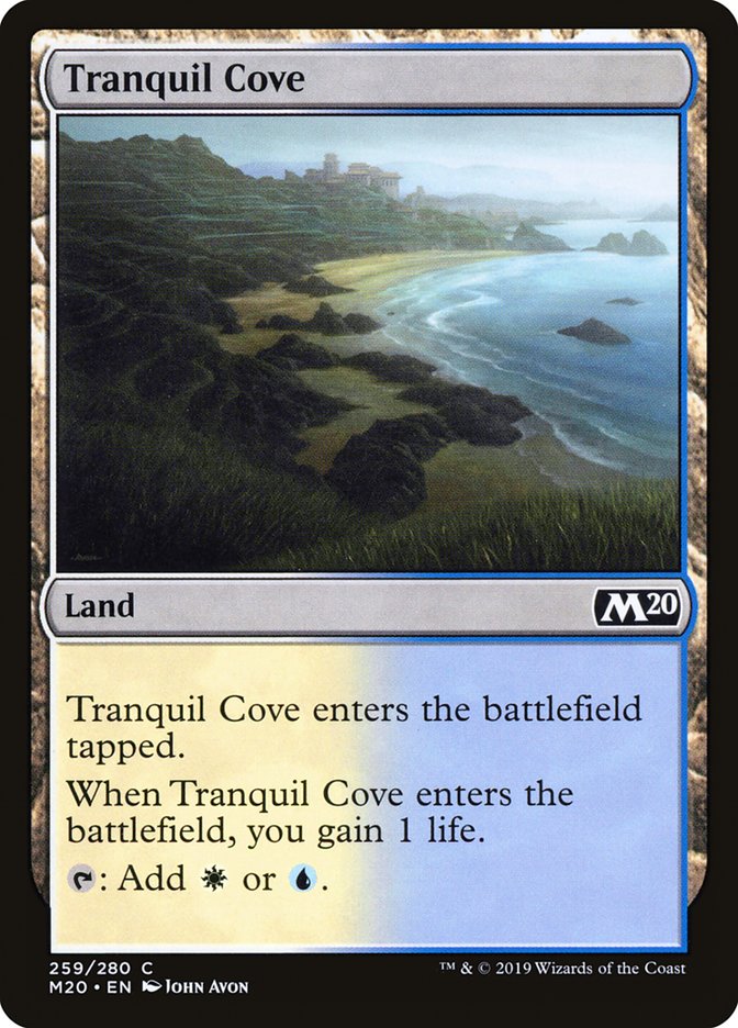 Tranquil Cove [Core Set 2020] | Rook's Games and More