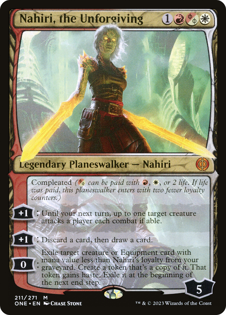 Nahiri, the Unforgiving [Phyrexia: All Will Be One] | Rook's Games and More