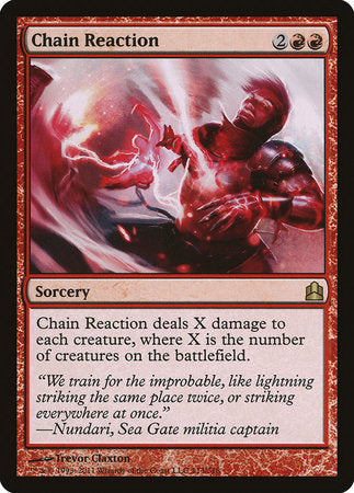Chain Reaction [Commander 2011] | Rook's Games and More