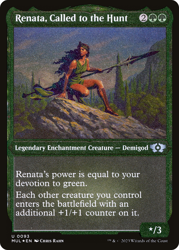 Renata, Called to the Hunt (Foil Etched) [Multiverse Legends] | Rook's Games and More