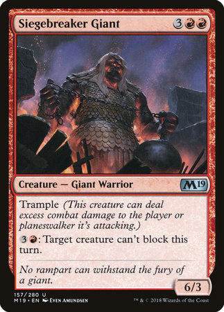 Siegebreaker Giant [Core Set 2019] | Rook's Games and More