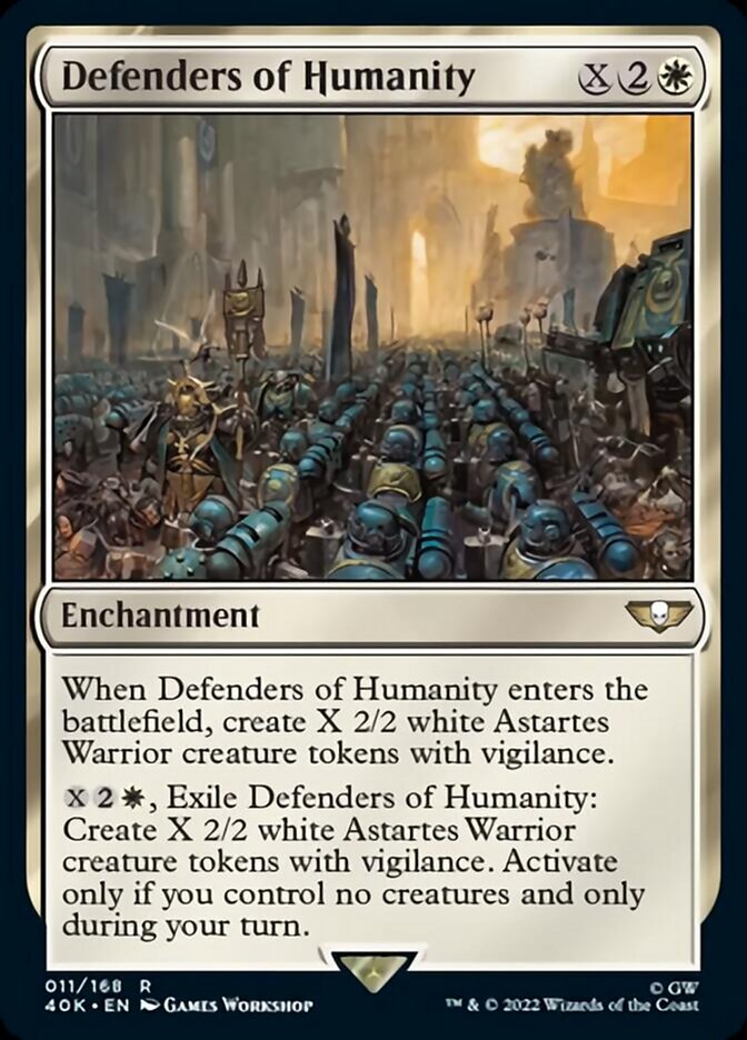 Defenders of Humanity [Universes Beyond: Warhammer 40,000] | Rook's Games and More