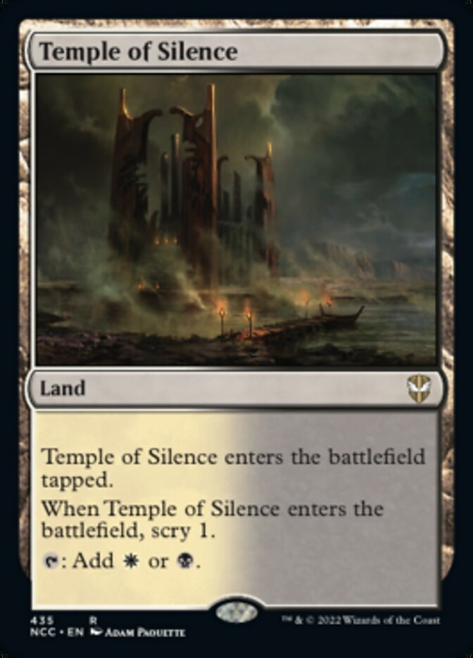 Temple of Silence [Streets of New Capenna Commander] | Rook's Games and More