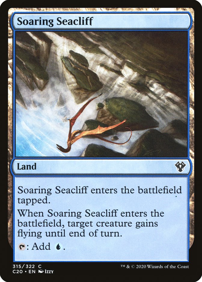 Soaring Seacliff [Commander 2020] | Rook's Games and More