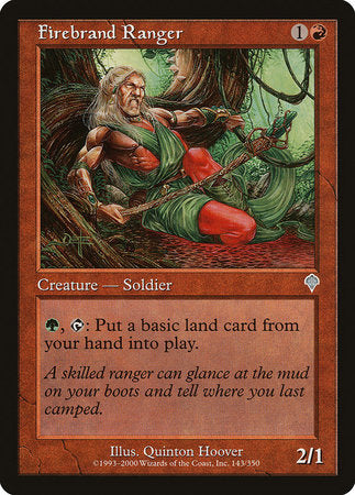 Firebrand Ranger [Invasion] | Rook's Games and More