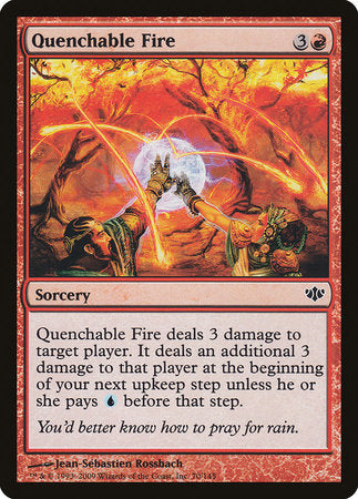 Quenchable Fire [Conflux] | Rook's Games and More