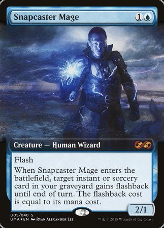 Snapcaster Mage [Ultimate Box Topper] | Rook's Games and More