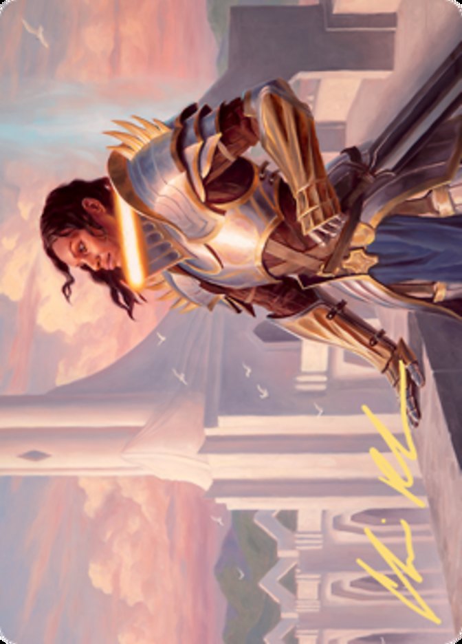 Tazri, Beacon of Unity Art Card [Zendikar Rising Art Series] | Rook's Games and More