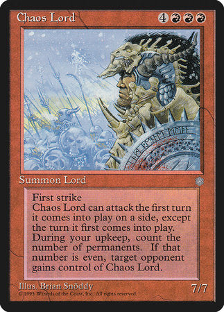 Chaos Lord [Ice Age] | Rook's Games and More