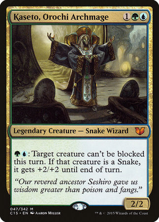 Kaseto, Orochi Archmage [Commander 2015] | Rook's Games and More