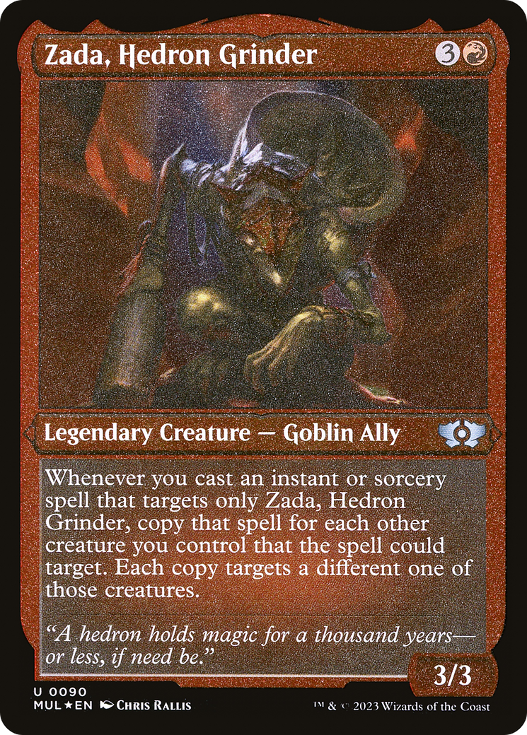 Zada, Hedron Grinder (Foil Etched) [Multiverse Legends] | Rook's Games and More