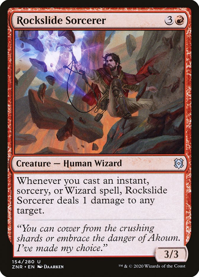 Rockslide Sorcerer [Zendikar Rising] | Rook's Games and More