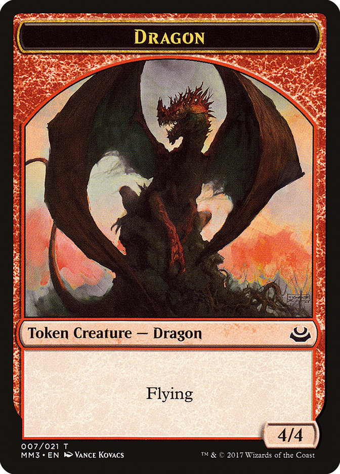 Dragon [Modern Masters 2017 Tokens] | Rook's Games and More