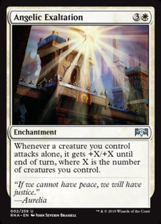Angelic Exaltation [Ravnica Allegiance] | Rook's Games and More