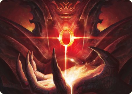 Sol Ring Art Card [The Lord of the Rings: Tales of Middle-earth Art Series] | Rook's Games and More