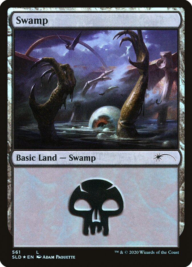 Swamp (Witchcraft) (561) [Secret Lair Drop Promos] | Rook's Games and More