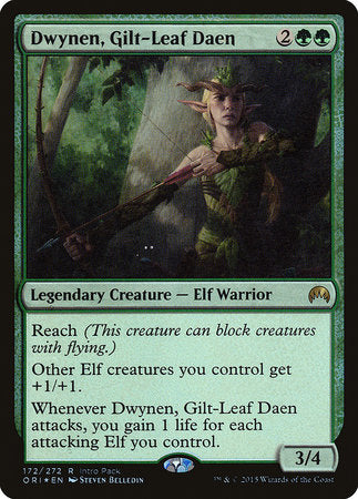 Dwynen, Gilt-Leaf Daen [Magic Origins Promos] | Rook's Games and More