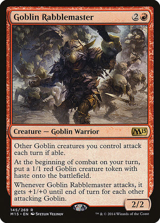 Goblin Rabblemaster [Magic 2015] | Rook's Games and More