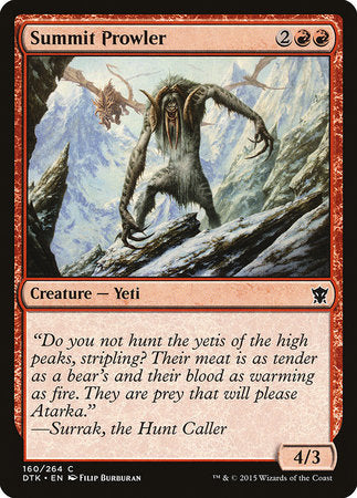 Summit Prowler [Dragons of Tarkir] | Rook's Games and More