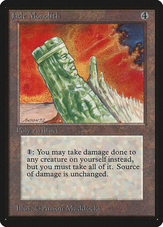 Jade Monolith [Limited Edition Beta] | Rook's Games and More