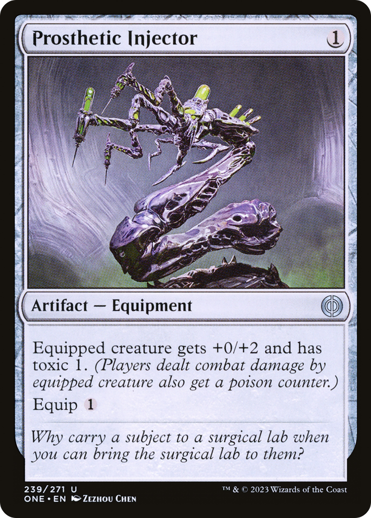 Prosthetic Injector [Phyrexia: All Will Be One] | Rook's Games and More