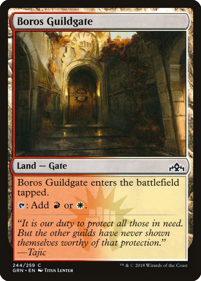 Boros Guildgate (244/259) [Guilds of Ravnica] | Rook's Games and More