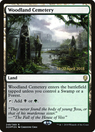 Woodland Cemetery [Dominaria Promos] | Rook's Games and More