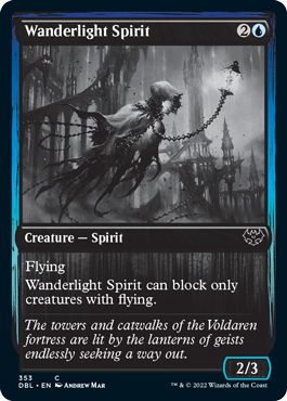 Wanderlight Spirit [Innistrad: Double Feature] | Rook's Games and More